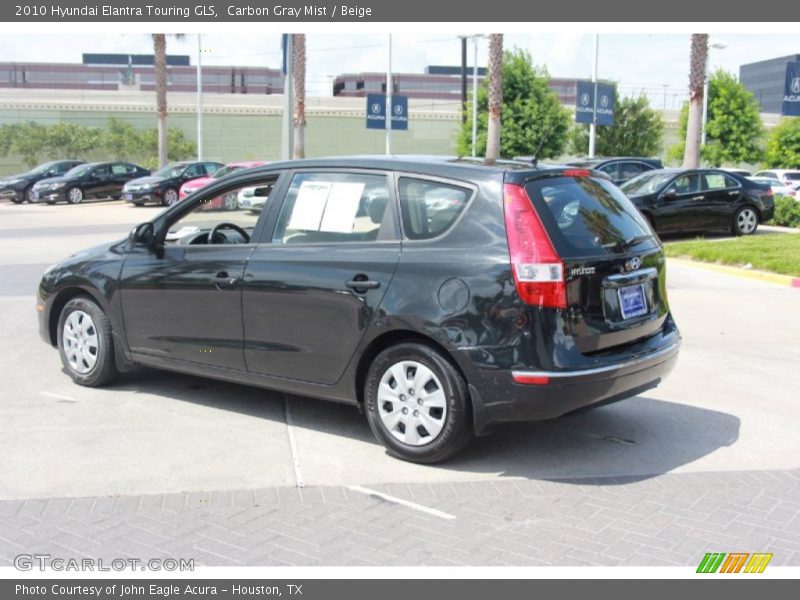 Carbon Gray Mist / Beige 2010 Hyundai Elantra Touring GLS
