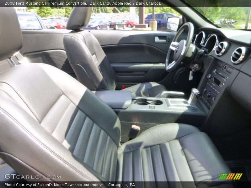 Dark Candy Apple Red / Dark Charcoal 2008 Ford Mustang GT Premium Convertible