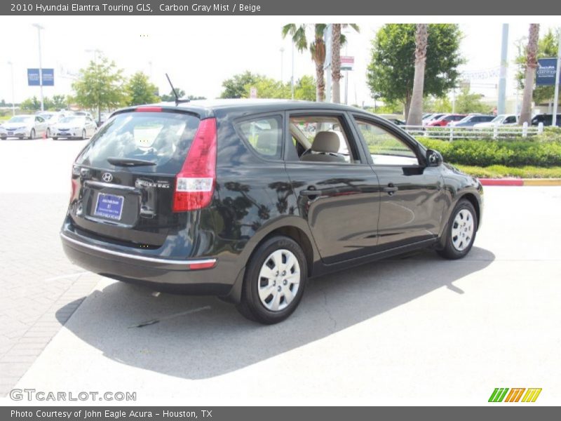 Carbon Gray Mist / Beige 2010 Hyundai Elantra Touring GLS