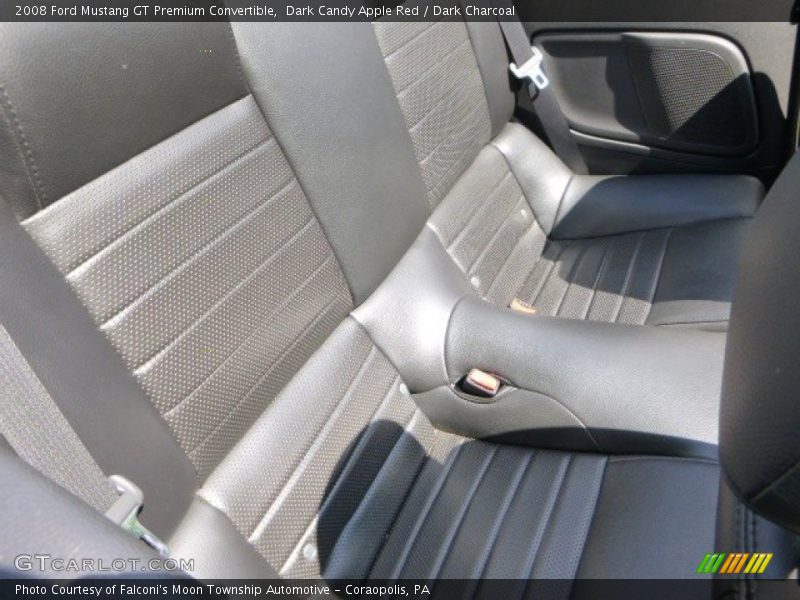 Dark Candy Apple Red / Dark Charcoal 2008 Ford Mustang GT Premium Convertible