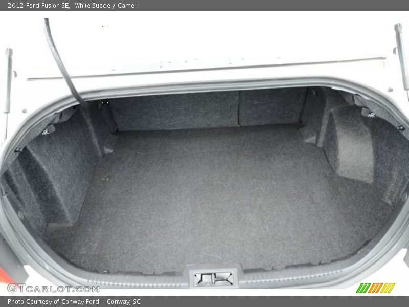 White Suede / Camel 2012 Ford Fusion SE