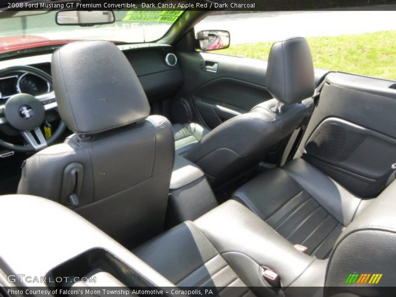 Dark Candy Apple Red / Dark Charcoal 2008 Ford Mustang GT Premium Convertible