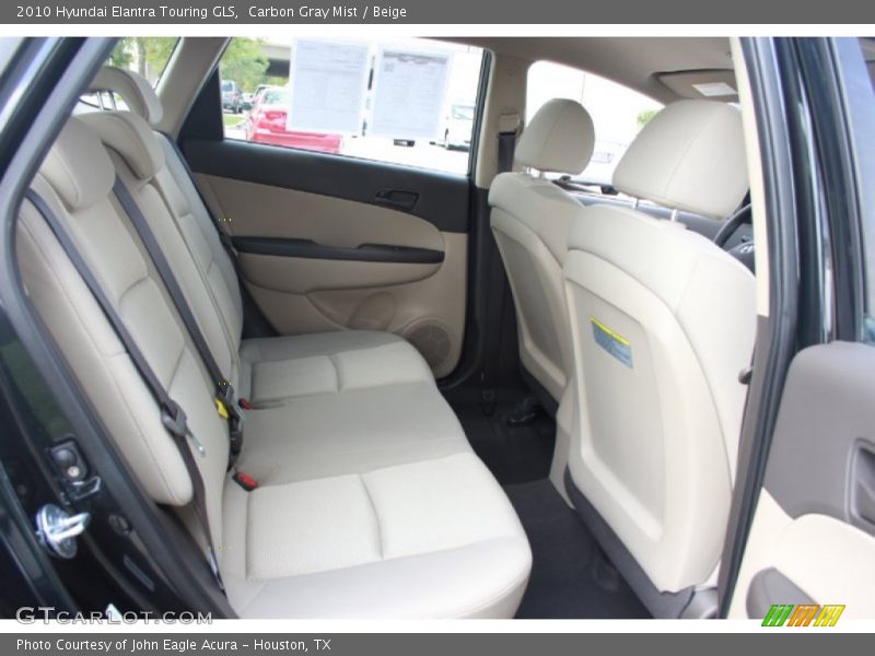 Carbon Gray Mist / Beige 2010 Hyundai Elantra Touring GLS