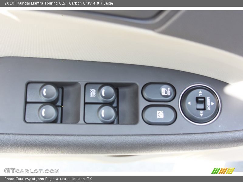 Carbon Gray Mist / Beige 2010 Hyundai Elantra Touring GLS