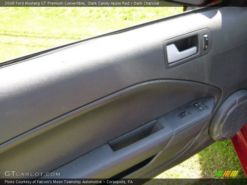 Dark Candy Apple Red / Dark Charcoal 2008 Ford Mustang GT Premium Convertible