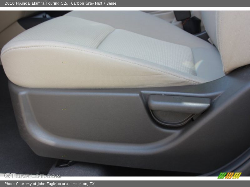Carbon Gray Mist / Beige 2010 Hyundai Elantra Touring GLS