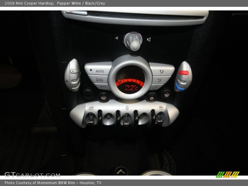 Pepper White / Black/Grey 2009 Mini Cooper Hardtop