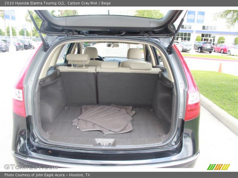 Carbon Gray Mist / Beige 2010 Hyundai Elantra Touring GLS