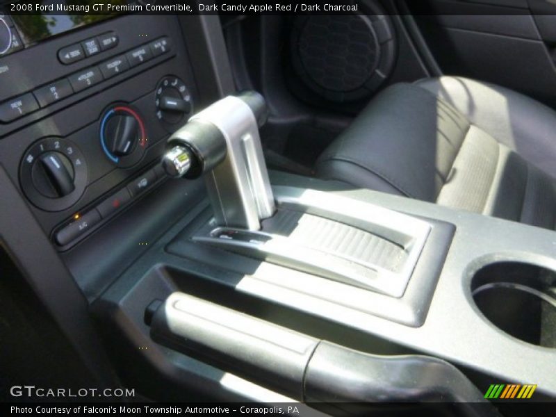 Dark Candy Apple Red / Dark Charcoal 2008 Ford Mustang GT Premium Convertible