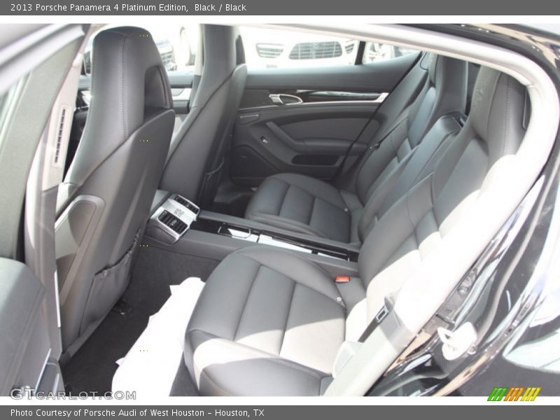 Black / Black 2013 Porsche Panamera 4 Platinum Edition