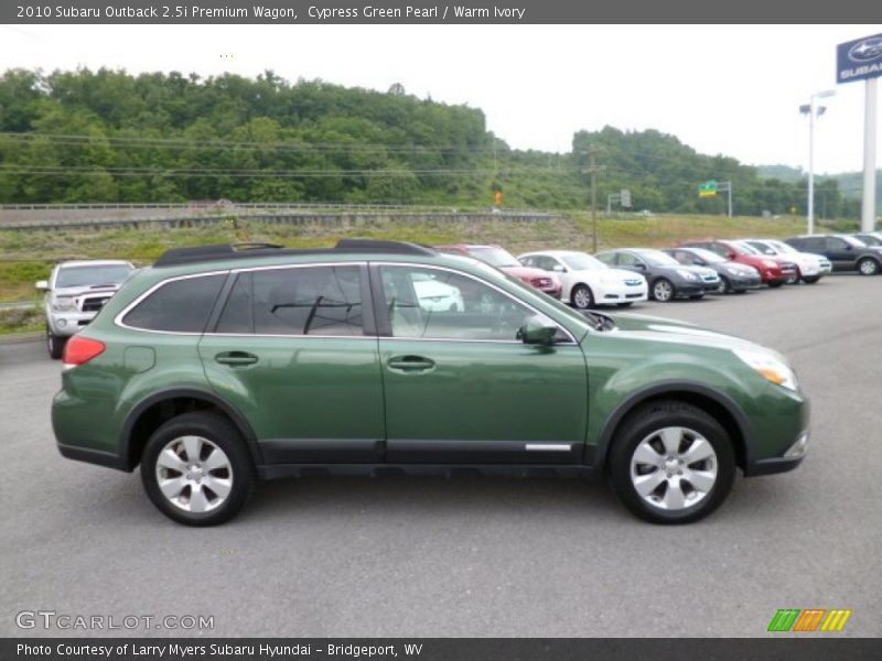  2010 Outback 2.5i Premium Wagon Cypress Green Pearl