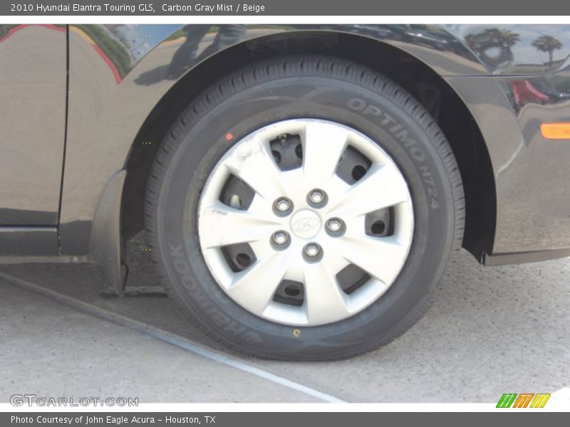 Carbon Gray Mist / Beige 2010 Hyundai Elantra Touring GLS