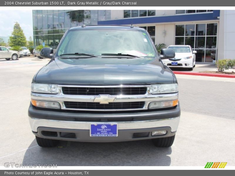 Dark Gray Metallic / Gray/Dark Charcoal 2004 Chevrolet Suburban 1500 LT
