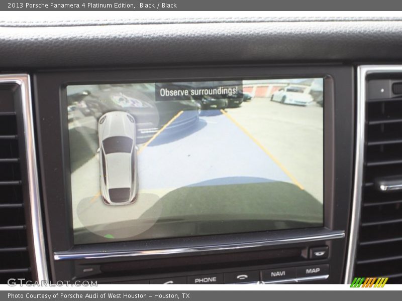 Black / Black 2013 Porsche Panamera 4 Platinum Edition