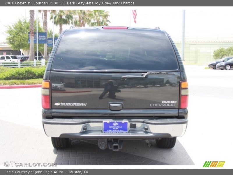 Dark Gray Metallic / Gray/Dark Charcoal 2004 Chevrolet Suburban 1500 LT