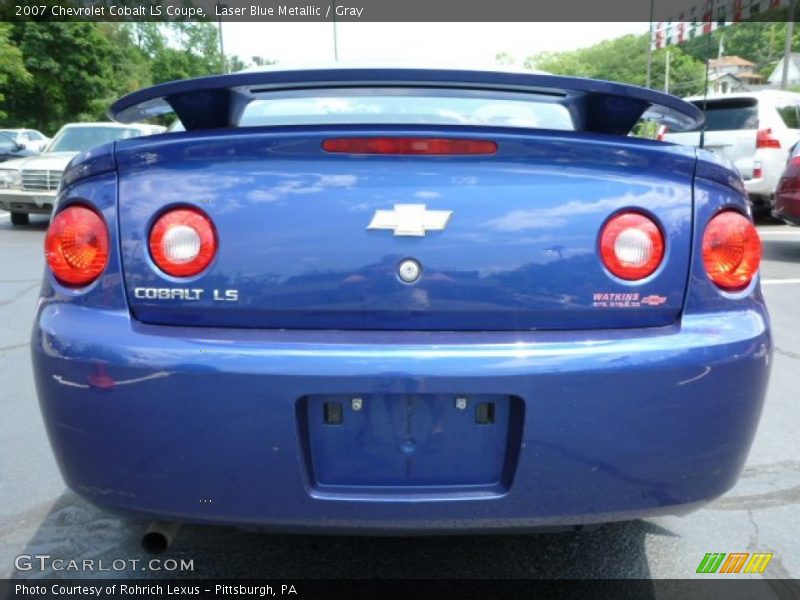 Laser Blue Metallic / Gray 2007 Chevrolet Cobalt LS Coupe