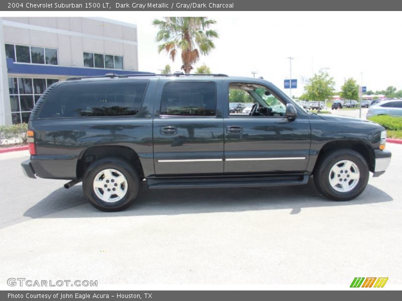 Dark Gray Metallic / Gray/Dark Charcoal 2004 Chevrolet Suburban 1500 LT