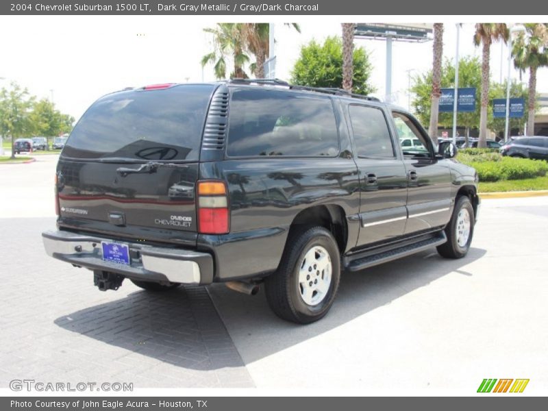 Dark Gray Metallic / Gray/Dark Charcoal 2004 Chevrolet Suburban 1500 LT