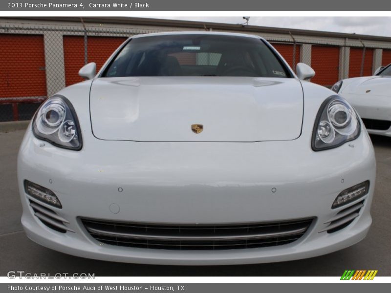 Carrara White / Black 2013 Porsche Panamera 4