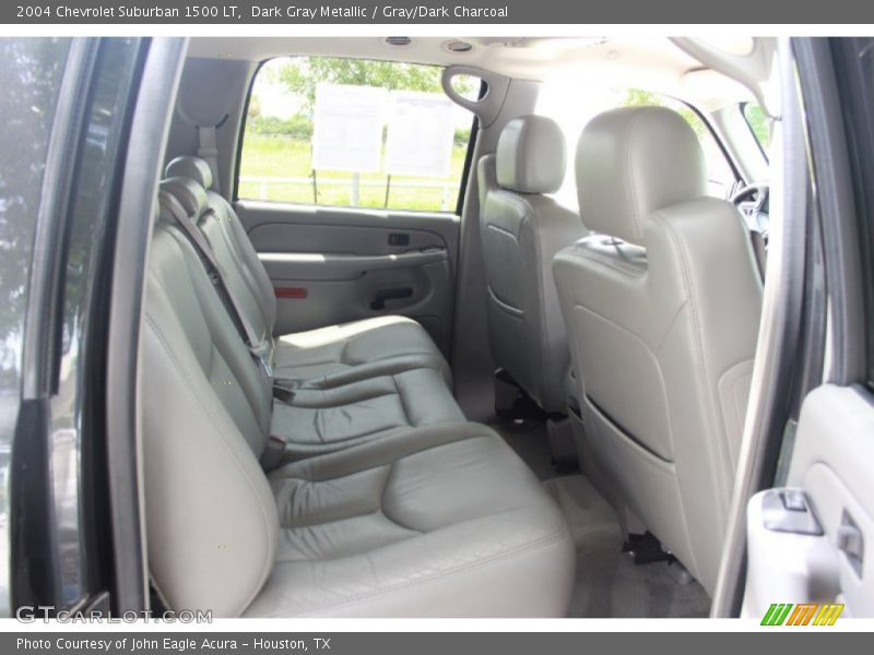 Dark Gray Metallic / Gray/Dark Charcoal 2004 Chevrolet Suburban 1500 LT