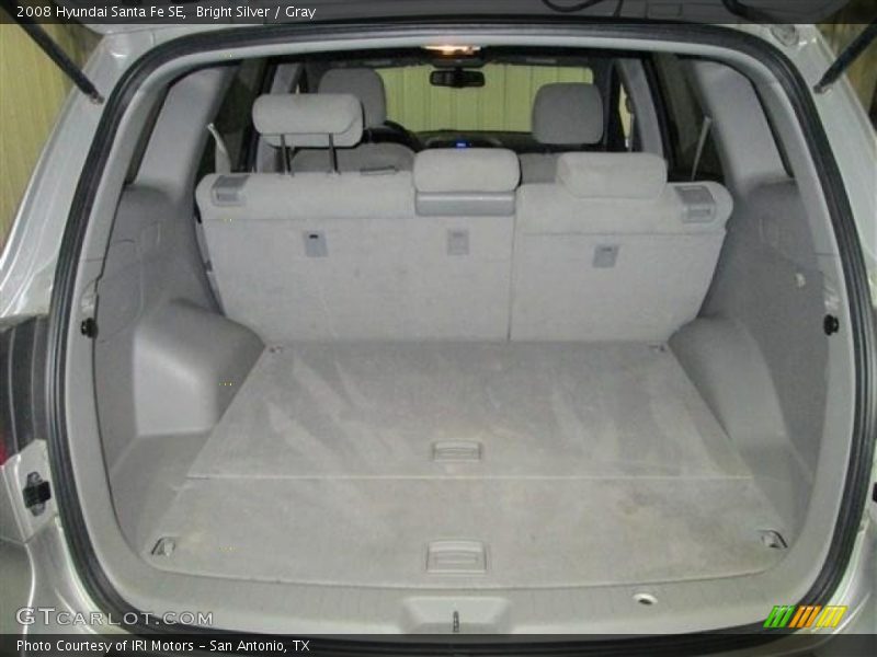 Bright Silver / Gray 2008 Hyundai Santa Fe SE