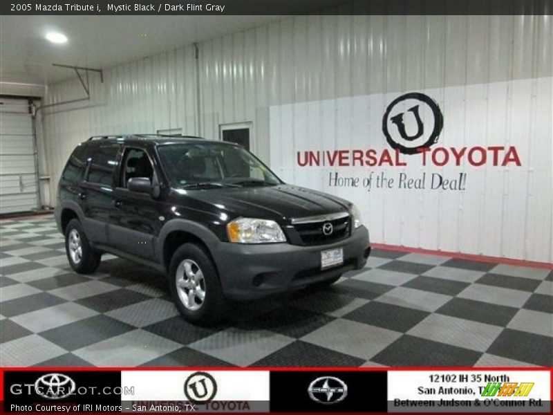 Mystic Black / Dark Flint Gray 2005 Mazda Tribute i