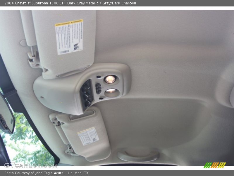 Dark Gray Metallic / Gray/Dark Charcoal 2004 Chevrolet Suburban 1500 LT