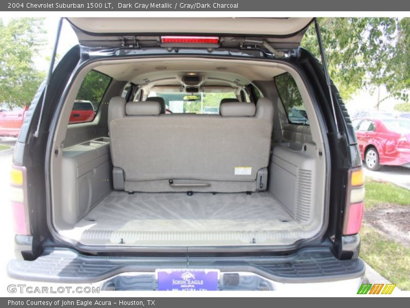 Dark Gray Metallic / Gray/Dark Charcoal 2004 Chevrolet Suburban 1500 LT