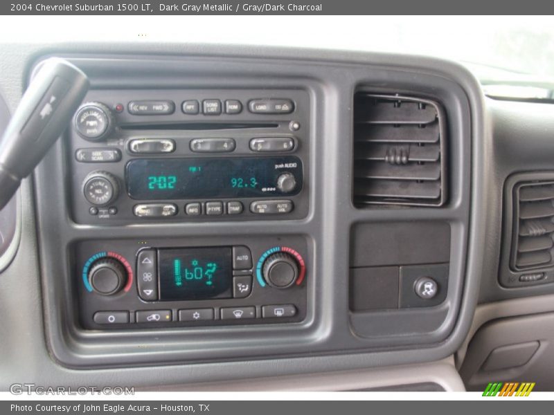Dark Gray Metallic / Gray/Dark Charcoal 2004 Chevrolet Suburban 1500 LT