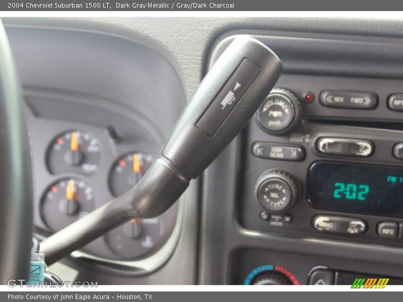 Dark Gray Metallic / Gray/Dark Charcoal 2004 Chevrolet Suburban 1500 LT