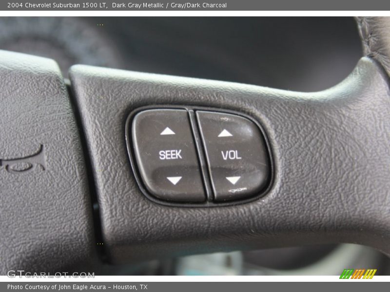 Dark Gray Metallic / Gray/Dark Charcoal 2004 Chevrolet Suburban 1500 LT