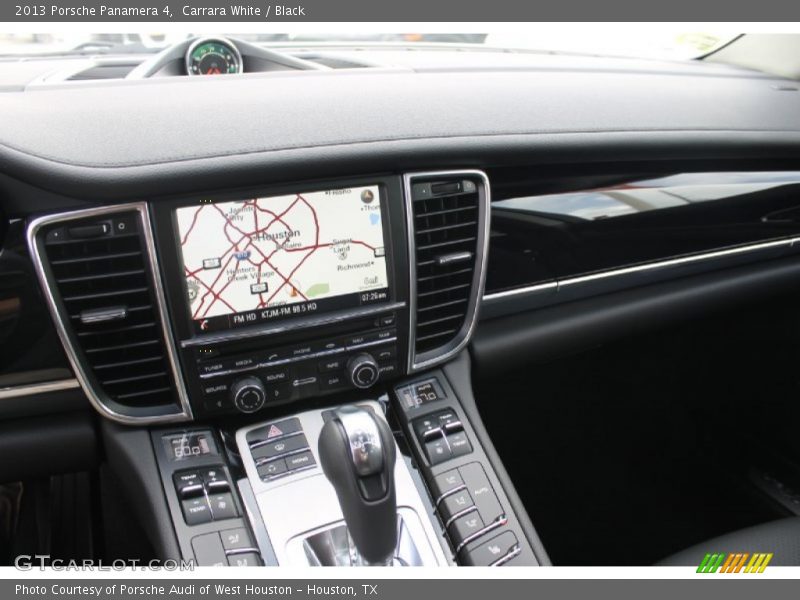 Carrara White / Black 2013 Porsche Panamera 4