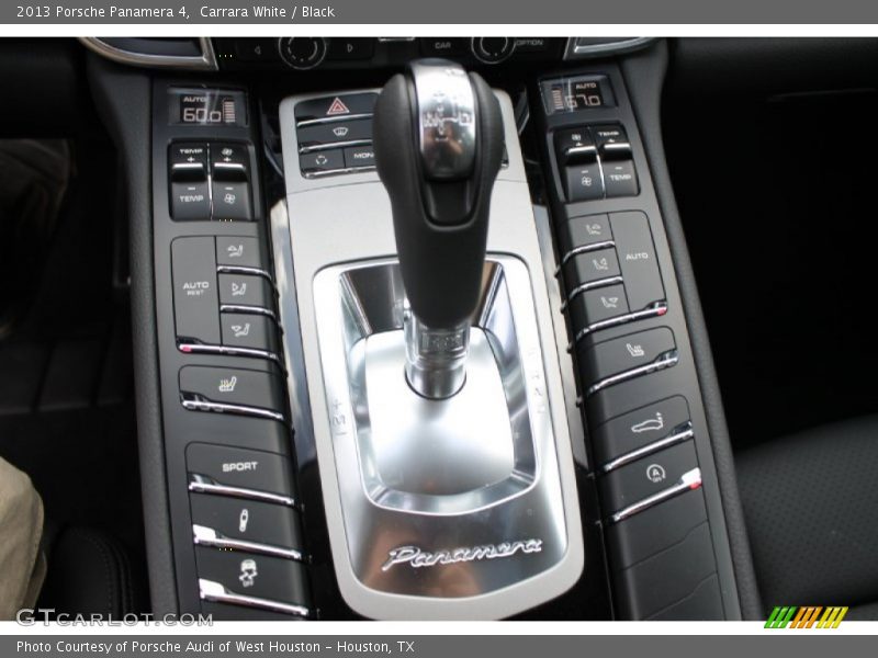 Carrara White / Black 2013 Porsche Panamera 4