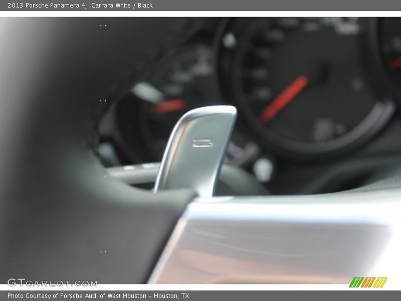 Carrara White / Black 2013 Porsche Panamera 4