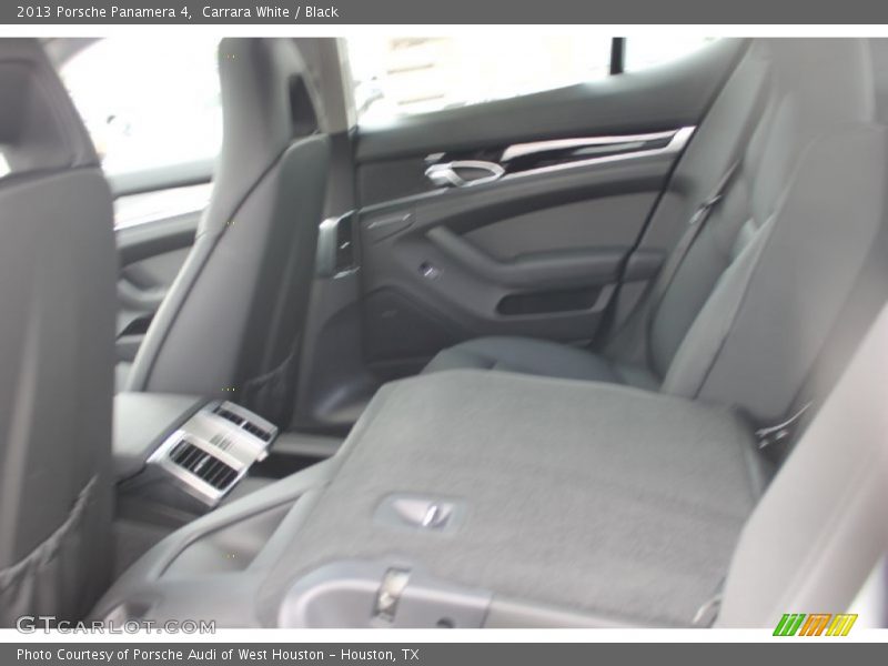 Carrara White / Black 2013 Porsche Panamera 4
