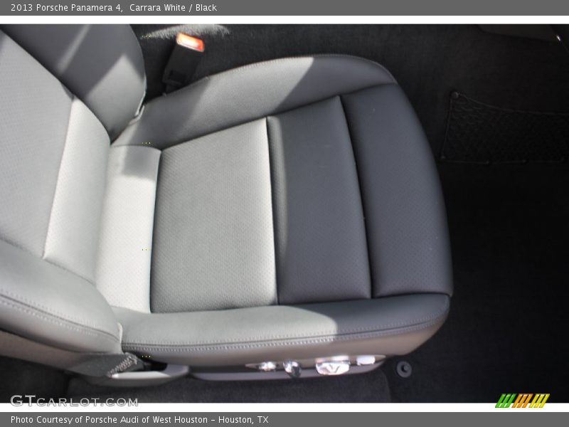 Carrara White / Black 2013 Porsche Panamera 4