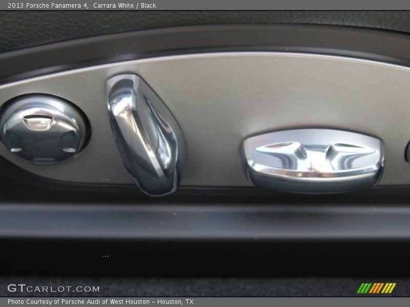 Carrara White / Black 2013 Porsche Panamera 4