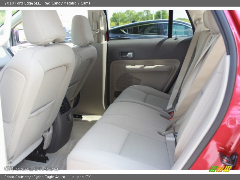Rear Seat of 2010 Edge SEL
