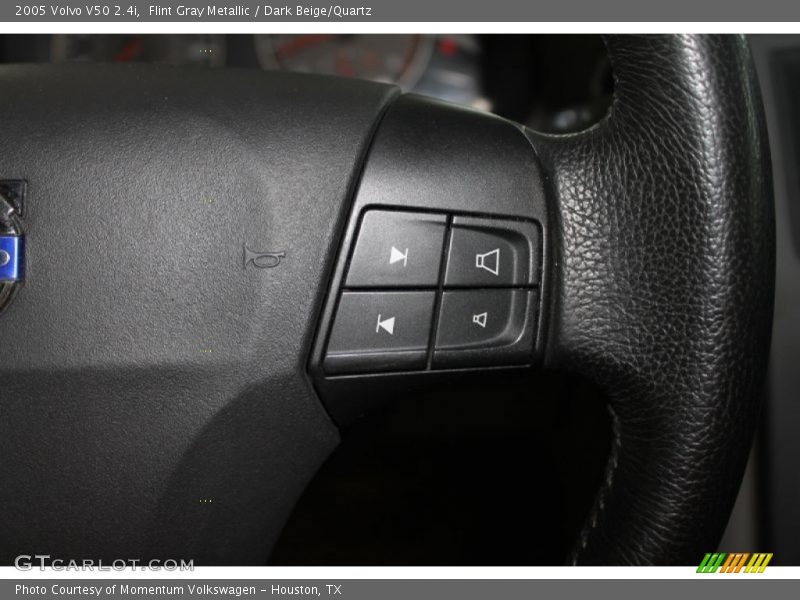 Flint Gray Metallic / Dark Beige/Quartz 2005 Volvo V50 2.4i