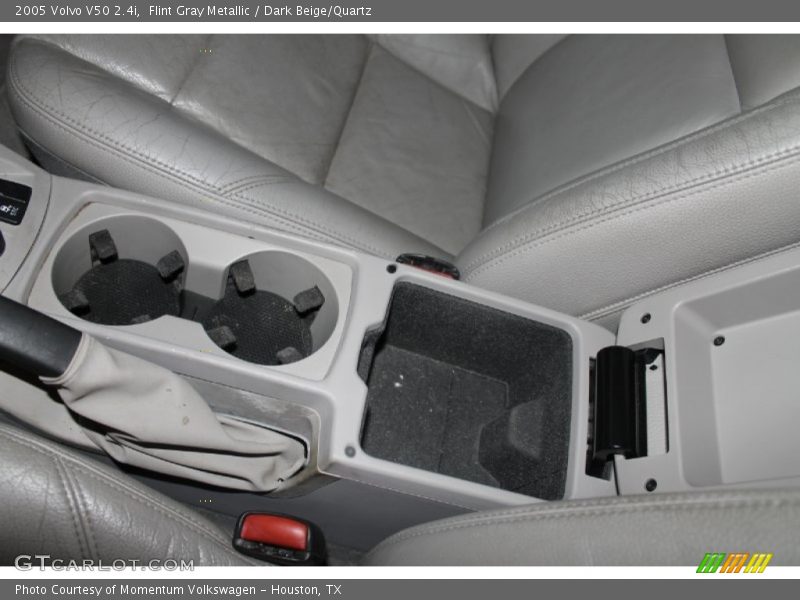 Flint Gray Metallic / Dark Beige/Quartz 2005 Volvo V50 2.4i