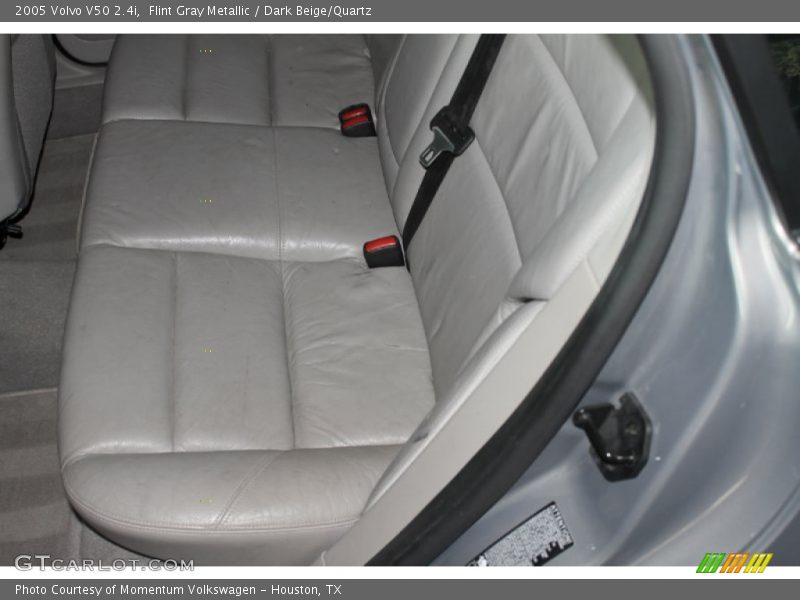 Flint Gray Metallic / Dark Beige/Quartz 2005 Volvo V50 2.4i