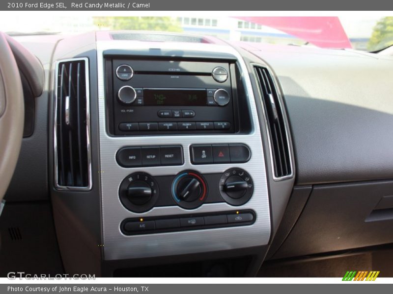 Red Candy Metallic / Camel 2010 Ford Edge SEL
