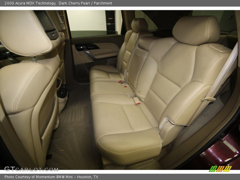 Dark Cherry Pearl / Parchment 2009 Acura MDX Technology