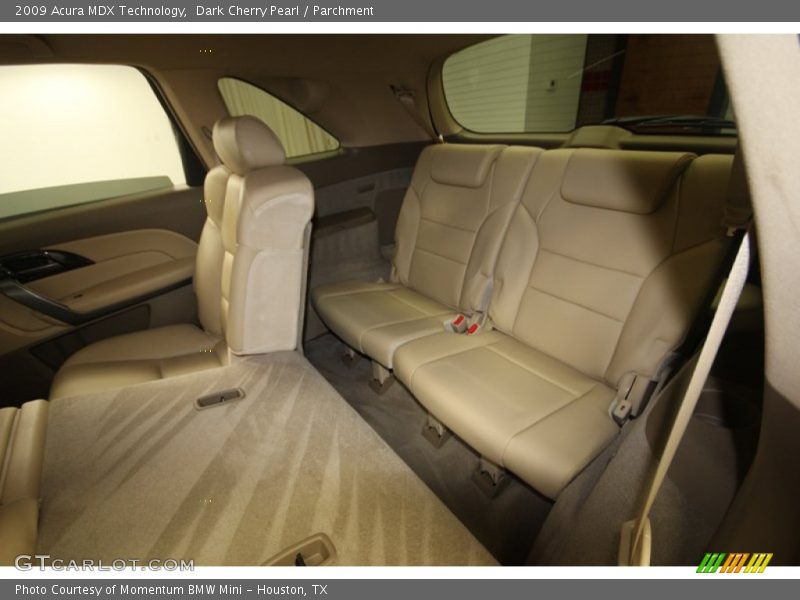 Dark Cherry Pearl / Parchment 2009 Acura MDX Technology