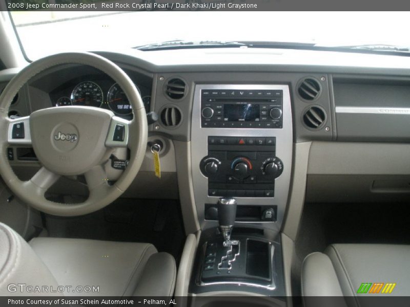 Dashboard of 2008 Commander Sport