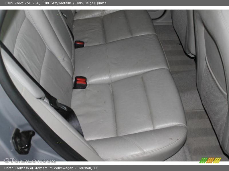 Flint Gray Metallic / Dark Beige/Quartz 2005 Volvo V50 2.4i