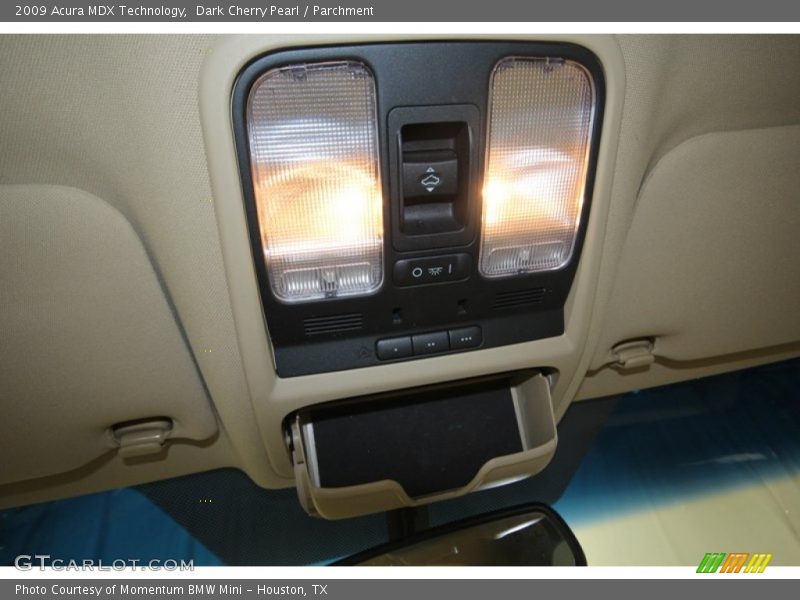 Dark Cherry Pearl / Parchment 2009 Acura MDX Technology