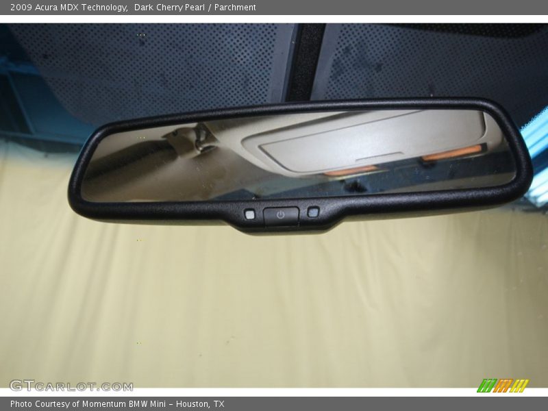 Dark Cherry Pearl / Parchment 2009 Acura MDX Technology