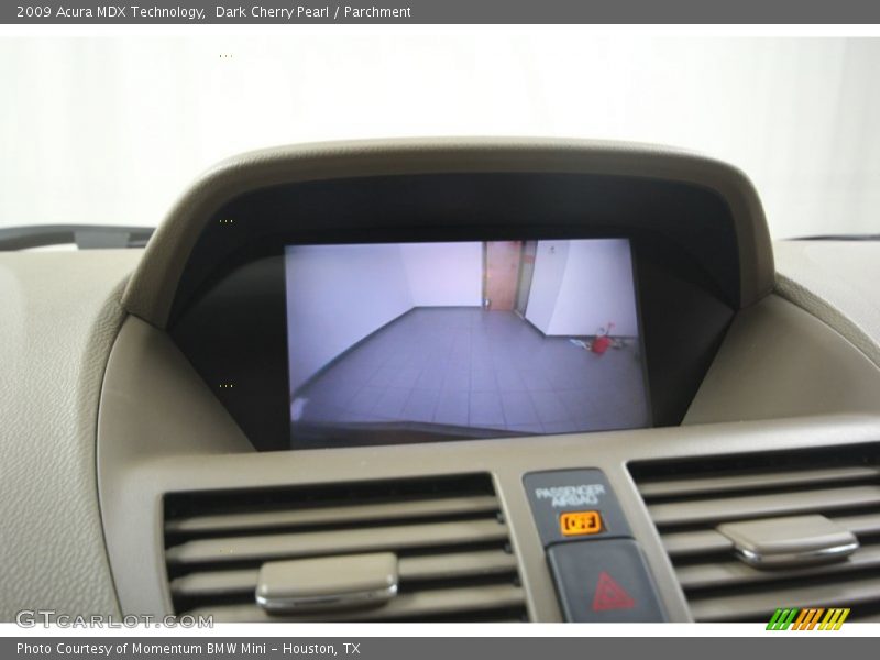 Dark Cherry Pearl / Parchment 2009 Acura MDX Technology