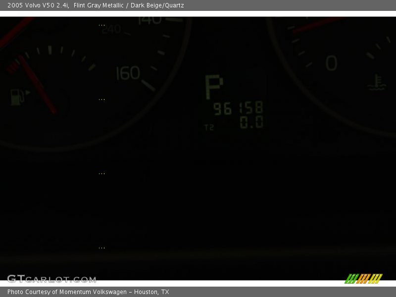 Flint Gray Metallic / Dark Beige/Quartz 2005 Volvo V50 2.4i